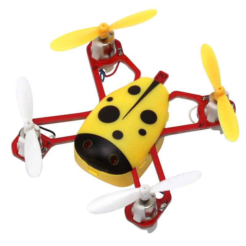 

Cheer X1 Popular Mini Drone Flying Ladybird RC Quadcopter 2.4G 4CH Remote Control Quadcopter Nano Helicopter Stunt Drone Toys