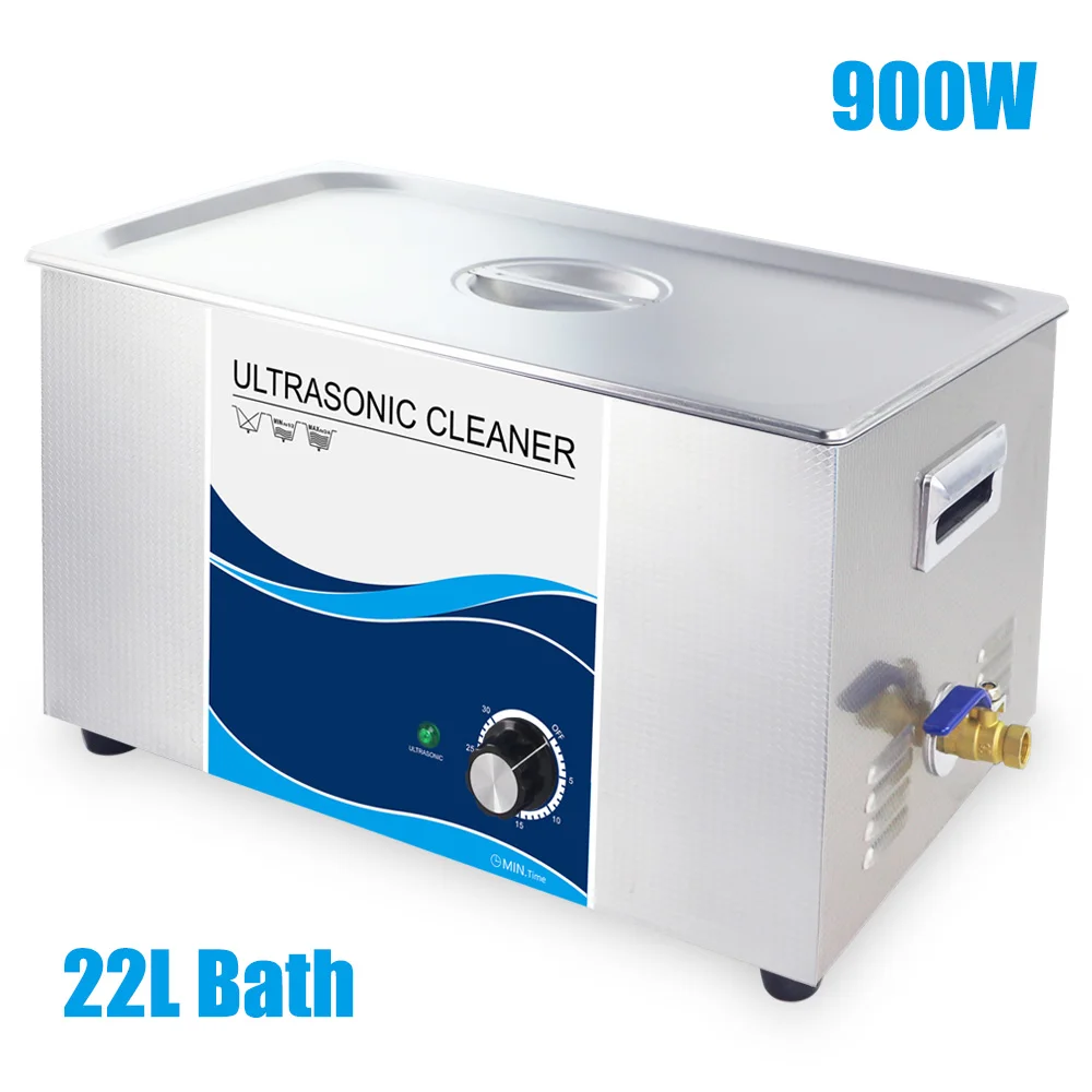 Industrial Ultrasonic Wave Cleaner 22L Bath Ultrasound Lab Medical Hardware Parts Remove Oil Rust Multi Functions Degas Heater Industrial Ultrasonic Wave Cleaner 22L Bath Ultrasound Lab Medical Hardware Parts Remove Oil Rust Multi Functions Degas Heater