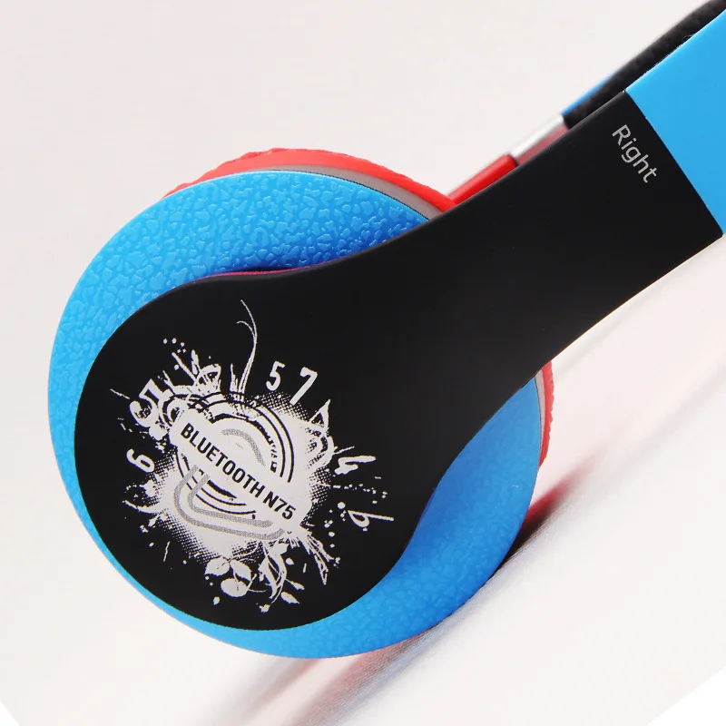 Najtaniej KAPCICE New Arrival kolorowe stereo Audio Mp3 zestaw słuchawkowy bluetooth składane słuchawki bezprzewodowe słuchawki wsparcie karty SD z mikrofonem