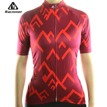 

Racmmer 2020 Pro Women Cycling Jersey Summer Mtb Clothes Short Bicycle Clothing Ropa Ciclismo Mujer Bike Wear Kit #NS-06