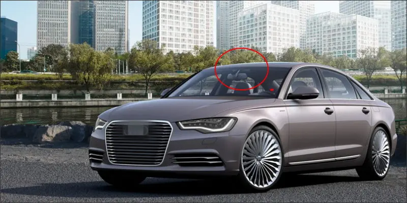 YESSUN для Audi A3 A4L A6L A7 A8 Q3 Q5 Автомобильный видеорегистратор для вождения видео рекордер фронтальная камера авто видеорегистратор-Head Up Plug Play