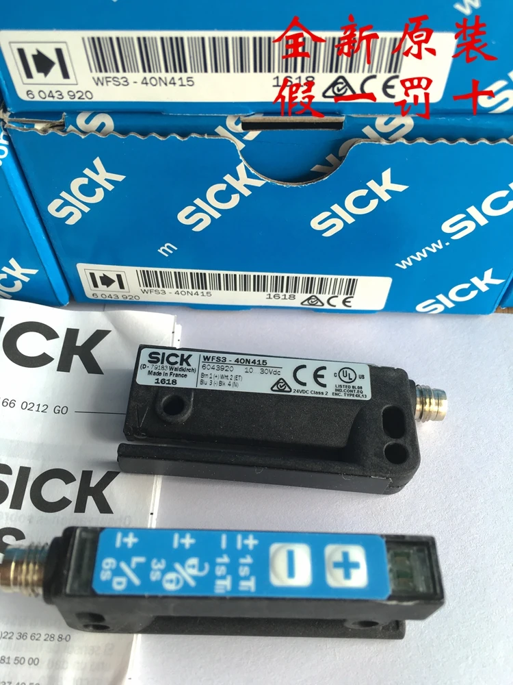 Совершенно новый оригинальный немецкий переключатель SICK slot WFS3 40N415 Каталог №
