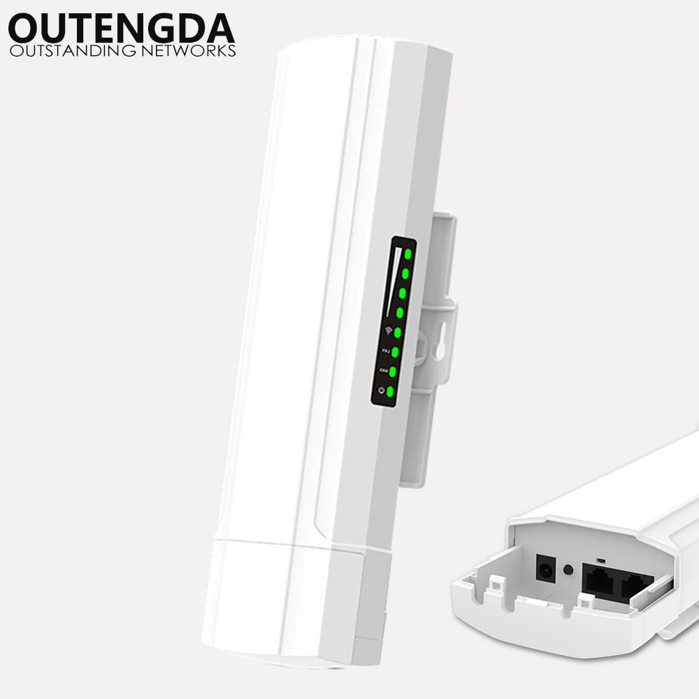 OUTENGDA 450Mbps 3Km Outdoor CPE AP 5.8Ghz WiFi Bridge Router Wireless Wi-fi Repeater Built-in 14dBi Antenna with Poe Adapter OUTENGDA 450Mbps 3Km Outdoor CPE AP 5.8Ghz WiFi Bridge Router Wireless Wi-fi Repeater Built-in 14dBi Antenna with Poe Adapter