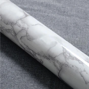 

DIY Self-adhesive Marble Pattern Wallpaper Renovation of Furniture Waterproof Easy Clean For Living Room Kitchen Bathroom