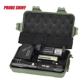 

BICYCLE light X800 Zoomable XML T6 LED Tactical Flashlight+18650 Battery+Charger+Case NEW august30