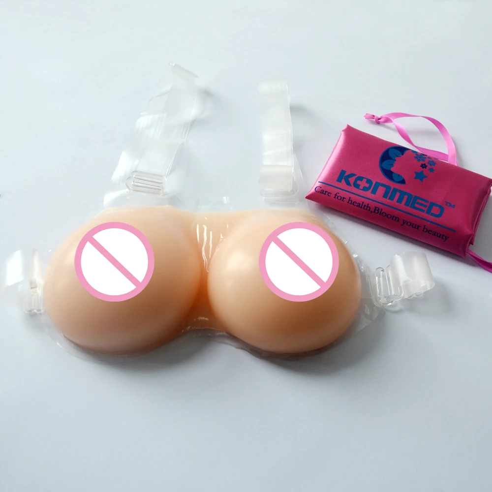 

600 g/pair B Cup Silicone Breast Form Mastectomy Artificial Silicone Breast Aglet Chest Fake Breast