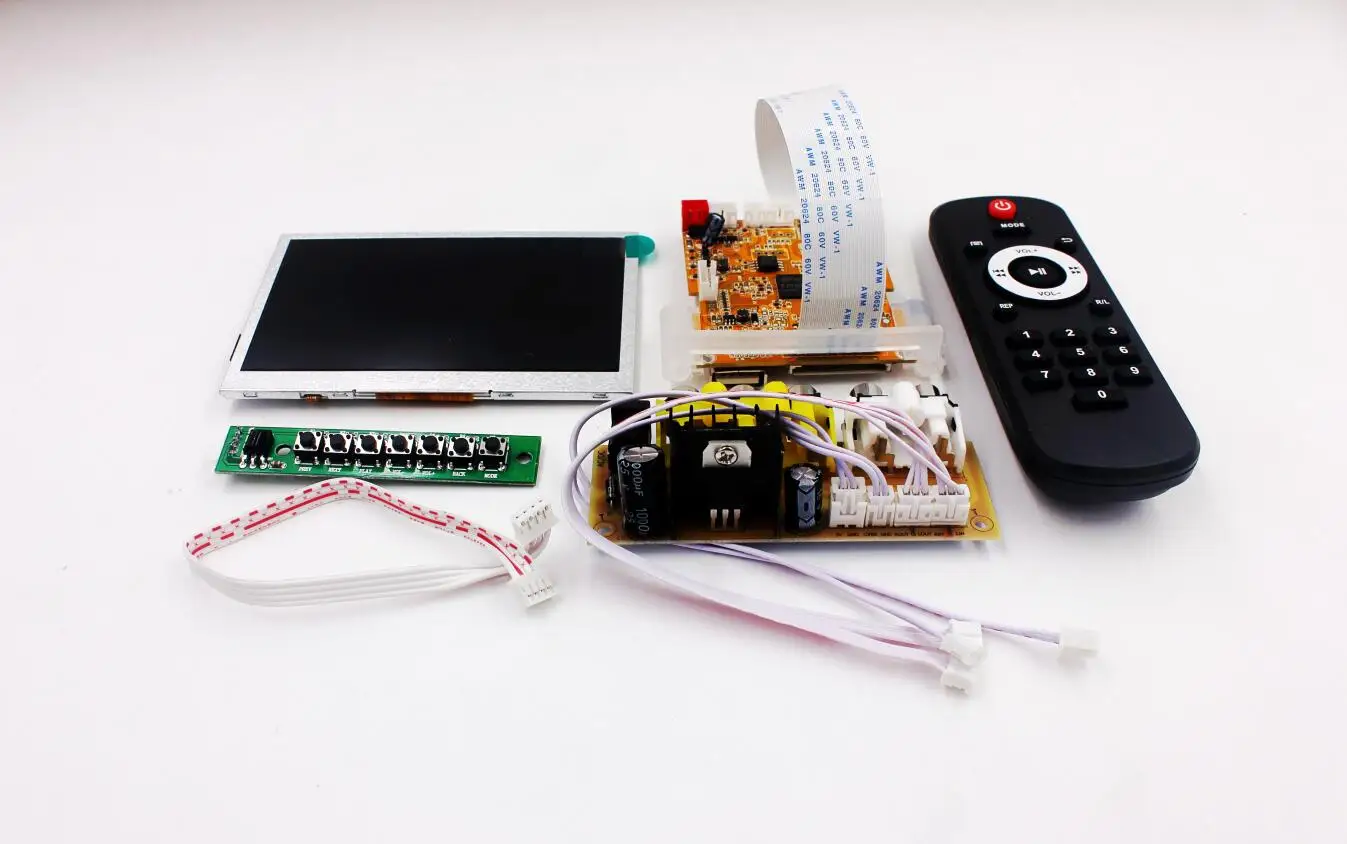 

LCD 4.3 inch Lossless Audio Bluetooth Receiver Player Video Decoder Board DTS FLAC APE AC3 WAV MP3 Decode Board