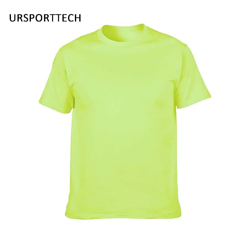 1 PCS Gildan Quality Men's Summer 100% Cotton T-Shirt Men Casual Short Sleeve O-Neck T Shirt Comfortable Solid Tops Tees