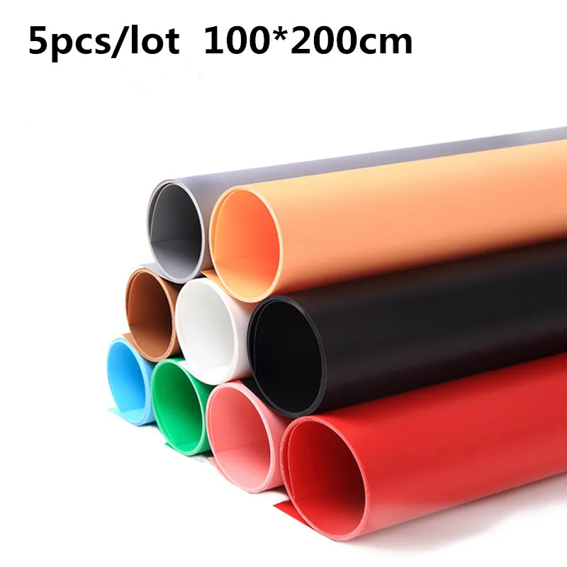 Prix pour 5 pcs/lot 100X200 CM 40X80 pouce PVC Matériel Anti-rides Fond toile de Fond pour Photo Studio photographie Fond Prix pour 5 pcs/lot 100X200 CM 40X80 pouce PVC Matériel Anti-rides Fond toile de Fond pour Photo Studio photographie Fond