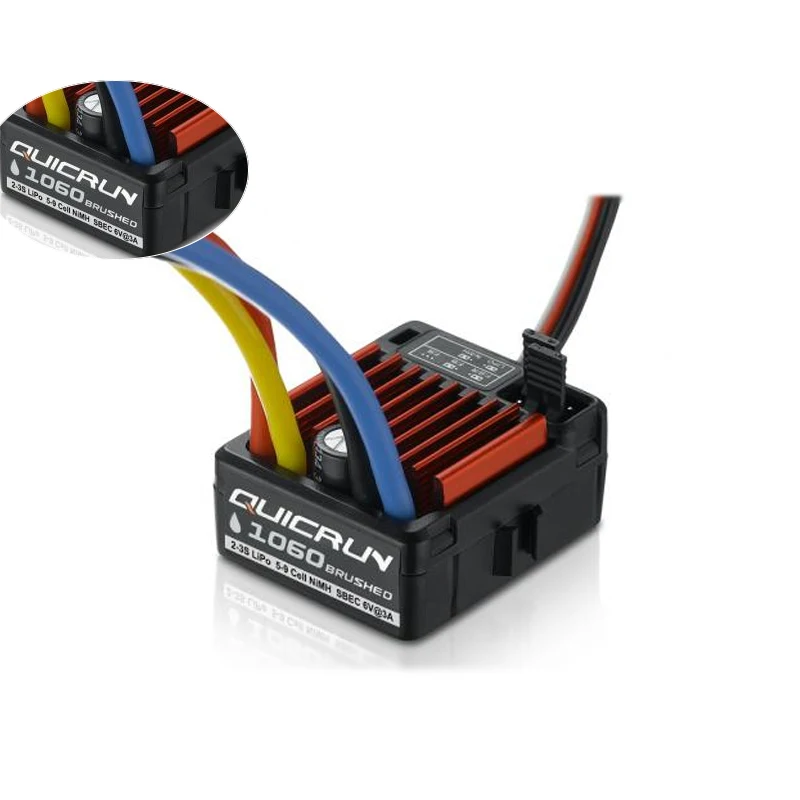 HobbyWing QuicRun 1080 80A 860 60A 1060 электронный контроллер скорости ESC для RC автомобиля