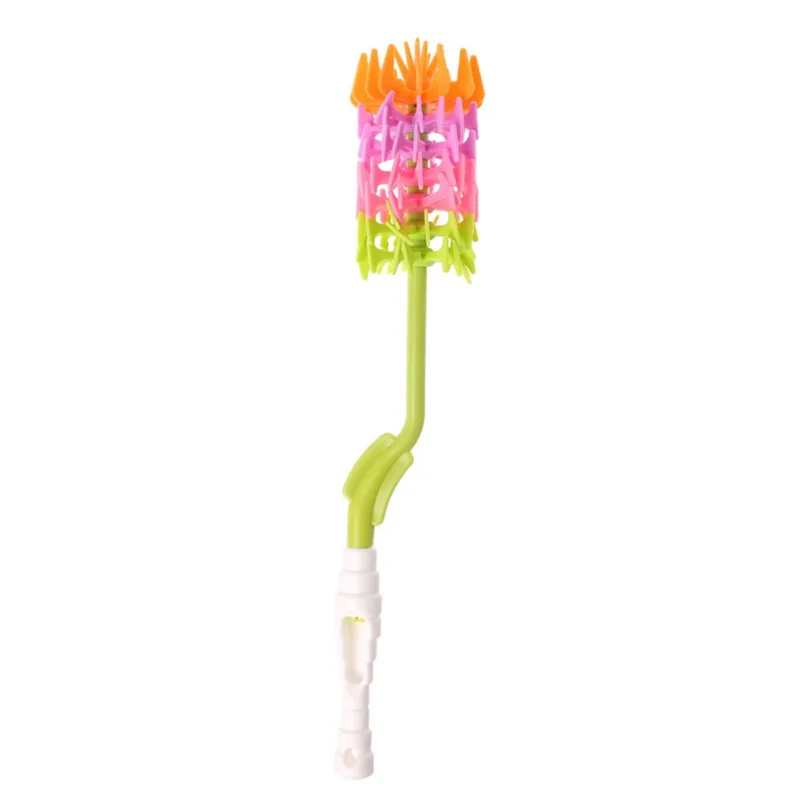

Silicone Baby Bottle Brushes for Cleaning Kids Milk Feed Bottle Nipple Pacifier Nozzle Spout Tube Cleaning Brush