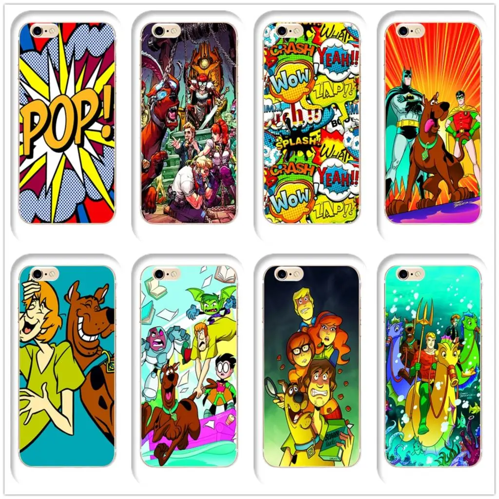 

DK SCOOBY-DOO Funny animated film fashion new phone case cover hard transparen for iPhone 6 6s 7 8plus 5s 5c 4s X XS XR XSMAX