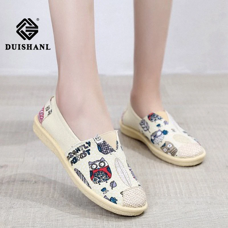 

New spring and summer fisherman shoes ladies breathable casual shoes women's fashion wild flat sports casual shoes