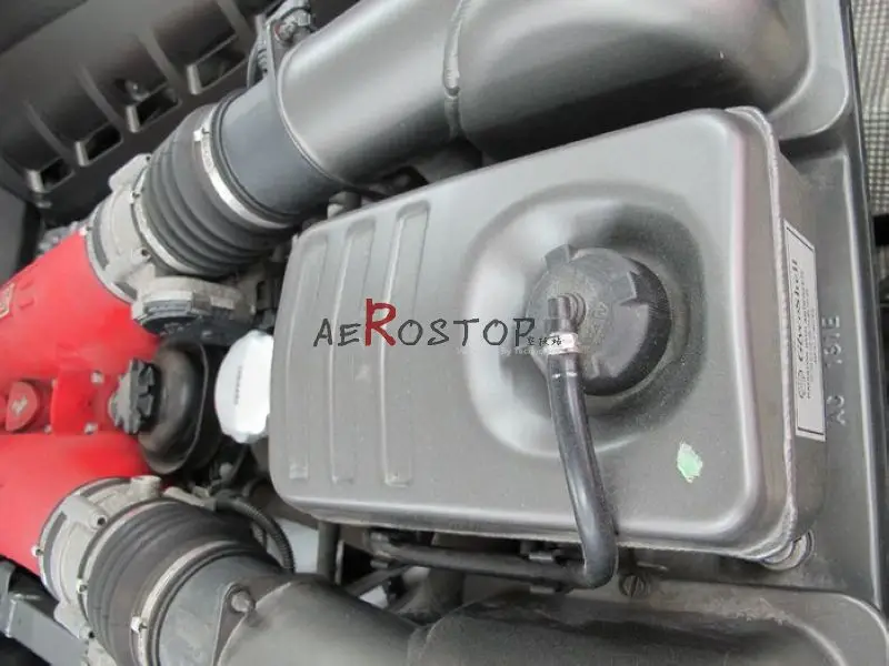 

F430 ENGINE COOLANT COVER (REPLACEMENT) CARBON FIBER