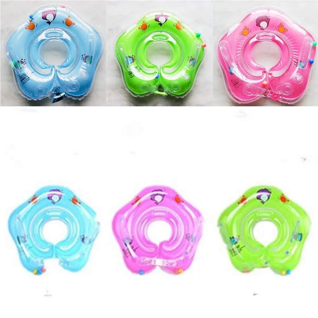 Baby Swim Neck Ring Infant Float Newborns Safety Swimming Accessories