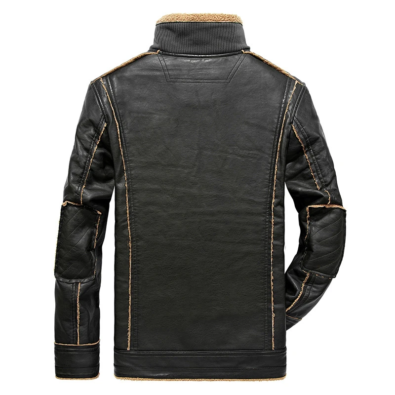 BOLUBAO, зимняя мужская куртка-бомбер из искусственной кожи,, модный бренд, мужские однотонные кожаные куртки, пальто, мужские мотоциклетные куртки, одежда