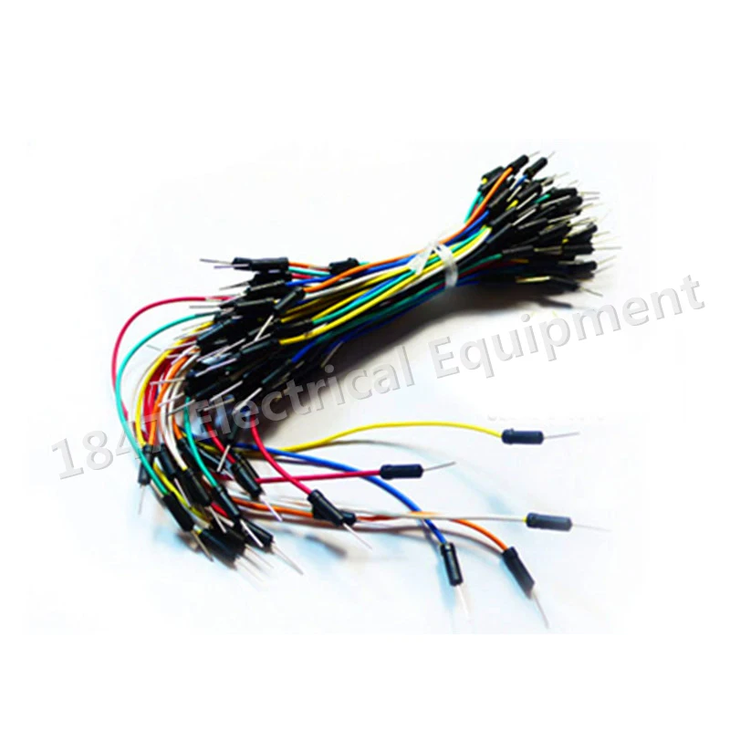 New 65pcs Flexible Solderless Breadboard Jumper Wires Cable Male to