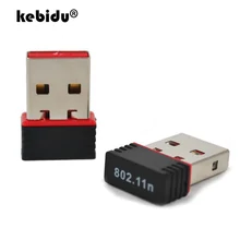 Kebidu2019 мини 150 Мбит/с USB WiFi адаптер беспроводная сетевая карта LAN адаптер 150 м 802.11n/g/b wi-fi адаптеры wi-fi для ПК компьютера