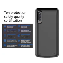Для Xiaomi mi 9 mi 9 SE чехол для зарядного устройства 5000mAh внешний портативный тонкий внешний аккумулятор чехол для зарядки для Xiaomi mi 9 чехол для аккумулятора