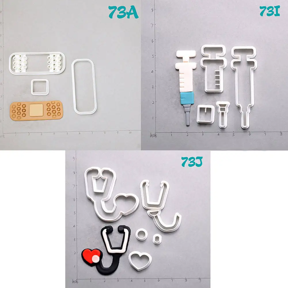 Медицинское оборудование Дизайн Формочки индивидуальный заказ 3D печатных помадка нож для кексов Кухня аксессуары