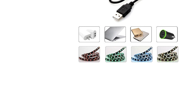 USB RGB контроллер DC5V выключатели со светодиодным индикатором с 3 ключа 4 Pin гнездовой разъем для 5V Светодиодная лента RGB с питанием от USB 19 динамических режимов для светодиодной ленты