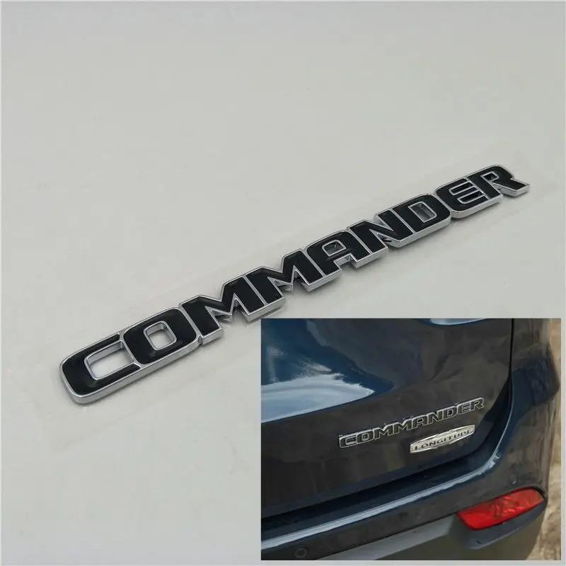 Новинка для Jeep Commander 4x4 Задняя Крышка багажника эмблема хвостовая часть Знак
