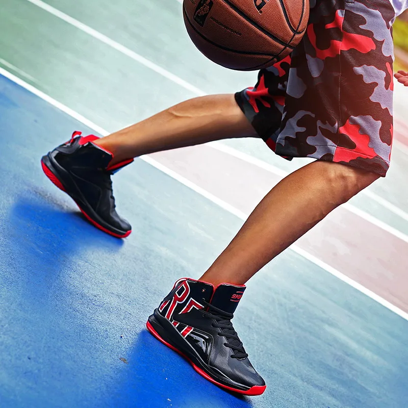 Домашние дышащие баскетбольные кроссовки для стадиона; обувь для велоспорта; мужская повседневная обувь; Текстурированная Кожа; резиновая подошва; более устойчивая
