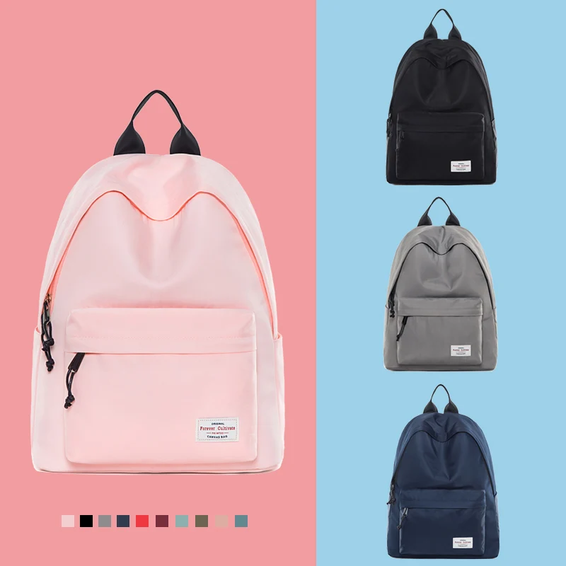 

Laptop Backpack Man Woman 2019 New Solid Waterproof School Bag for Teenage Girls Boys Large Capacity Stress Relieve Breathable