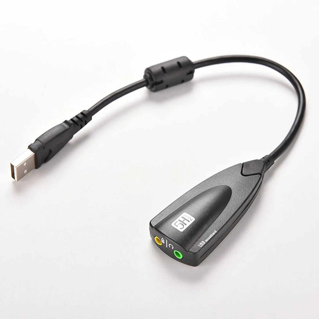 Etmakit 5H V2 7 1 внешняя звуковая карта USB аудио адаптер 3 5 мм в 3D CH виртуальный канал