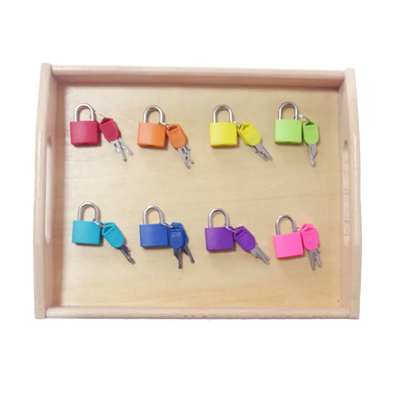 Wooden Montessori Tray with Lock Educational Toys For Children Practical Life Montessori Preschool Learning Materials Yl1164H Wooden Montessori Tray with Lock Educational Toys For Children Practical Life Montessori Preschool Learning Materials Yl1164H