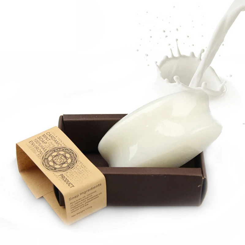 1 шт. натуральные эфирные масла ручной работы из козьего молока мыло для ухода за кожей Отбеливающее масло для чистки лица Мыло Уход за