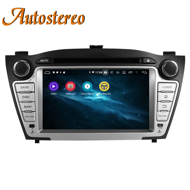 Excellent The newest Android 9.0 Car DVD player GPS Navigation For Hyundai IX35 Tucson 2009-2015 Stanav multimedia radio tape recorder 3