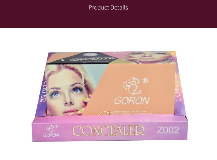 GORON бренд Корректирующее средство для лица крем Make Up 3 шт. Корректор ручка натуральная гладкая косметика для контуринга один консилер ручка Z002