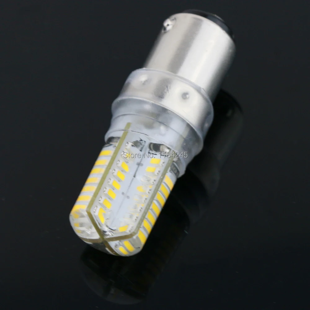 BA15 5 Вт 3014 64 SMD светодиодный светильник с кристаллами энергосберегающий кукурузный светильник 220-240 в теплый белый/белый 2 шт./лот