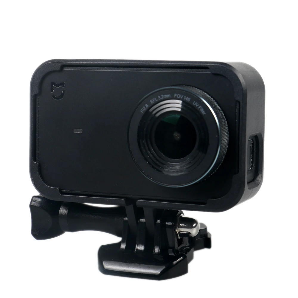 

Frame Case Cover Housing Side Mount Protect For Xiaomi mijia Small Sports Action Camera Accessories With Mount Adapter bolt