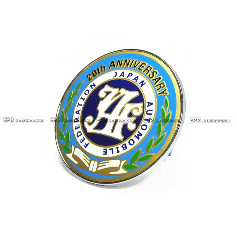 JAF 20th юбилей эмблема алюминиевая передняя решетка значок