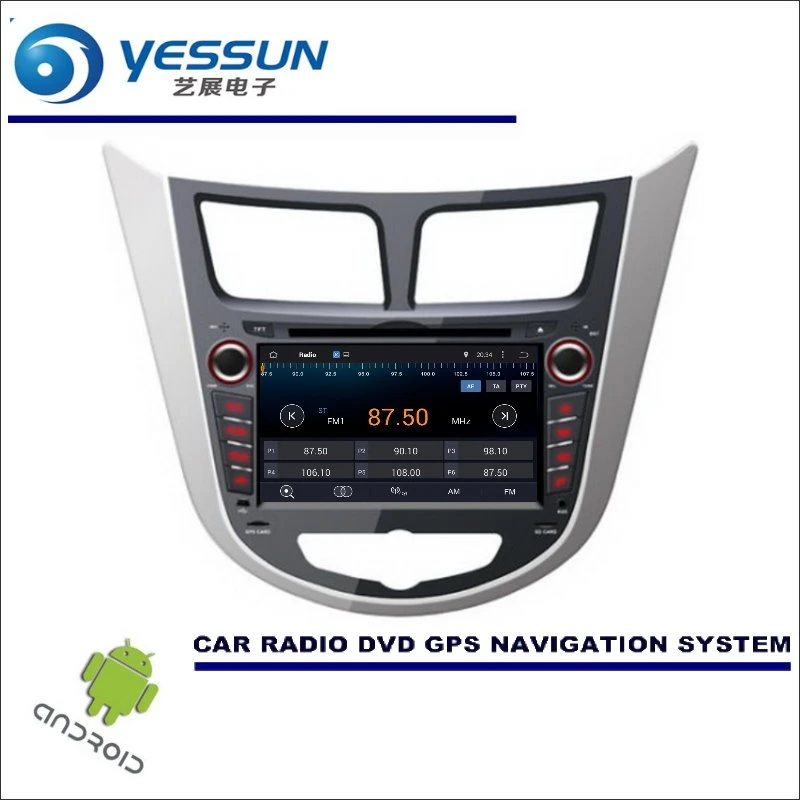 Flash Deal YESSUN Wince / Android Car Multimedia Navigation For Hyundai Accent / Solaris / Verna - CD DVD GPS Player Navi Radio Stereo HD 1