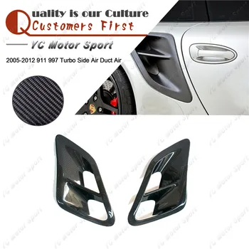

Car Accessories Carbon Fiber Air Duct Cover Fit For 2005-2012 911 997 Turbo Side Air Duct Air Intake Rear Inlet