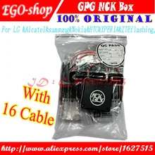 Gsmjustoncct GPG NCK pro коробка с 16 кабели полный активации/разблокировать& Ремонт и вспышки