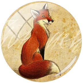 TAFREE подвеска в виде животного Art Cute Fox 12 мм/15 мм/16 мм/18 мм/20 мм/25 мм круглый стеклянный кабошон Demo плоский задний вывод - Цвет: WF37