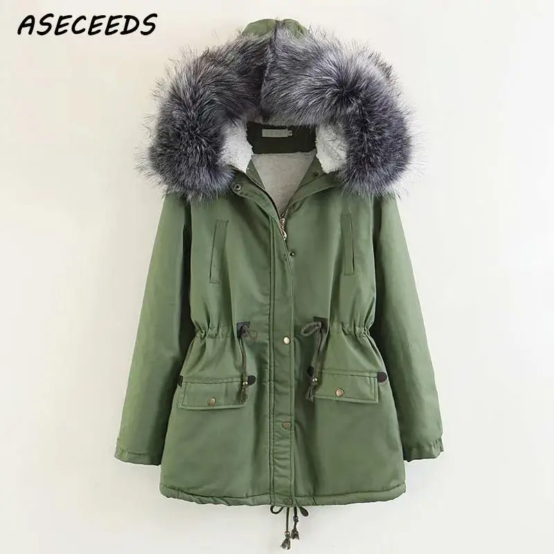 Preise Winter schwarz Armee Grün Mit Kapuze Parkas frauen winter mantel casual zipper Warme Verdickung Unten jacke frauen mantel Parkas koreanische