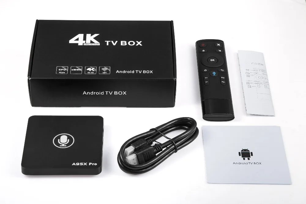 GOTiT IPTV испанский A95X Pro Android 7,1 tv Box с голосовым управлением+ Procaja IP tv Франция арабский Германия Великобритания Smart tv Box