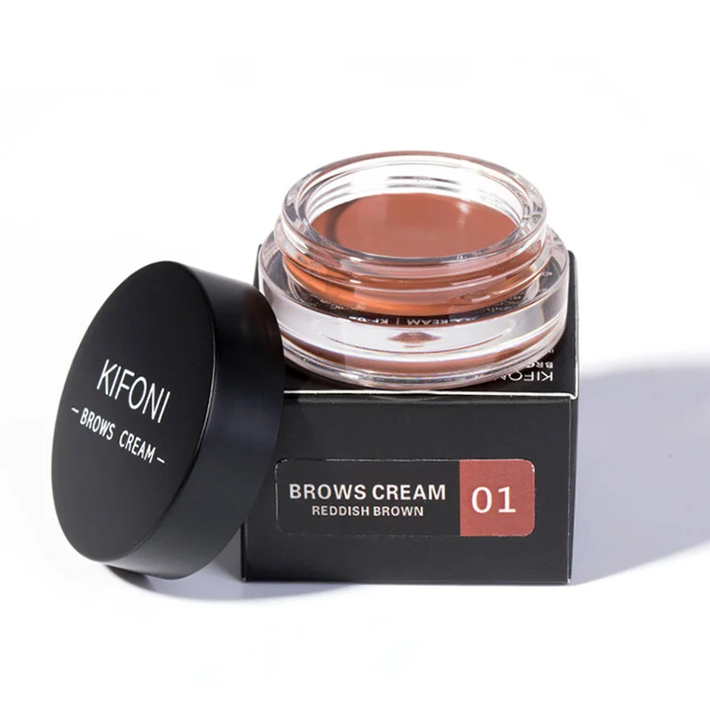 

HOT! Long Lasting Tint Shade Make Up Paint Pomade Cosmetic with Brush Makeup Eyebrow Waterproof Shadow for Eye Brow TSLM1