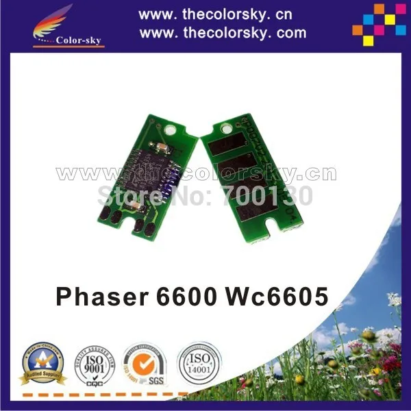 4 шт./лот чип сброса картриджа с тонером для Xerox Phaser 6600 WC6605 WC 6605 106R02228 106R02225 106R02236 bkcmy 8