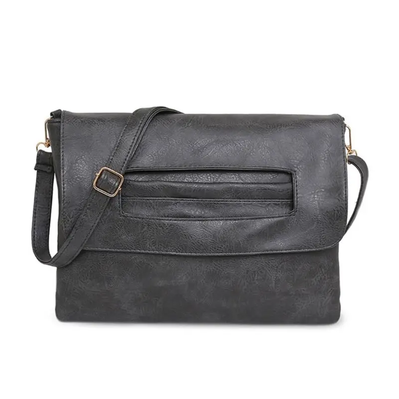 

Women Fashion Shoulder Bag PU Leather Envelope Crossbody Messenger Handbag Purse