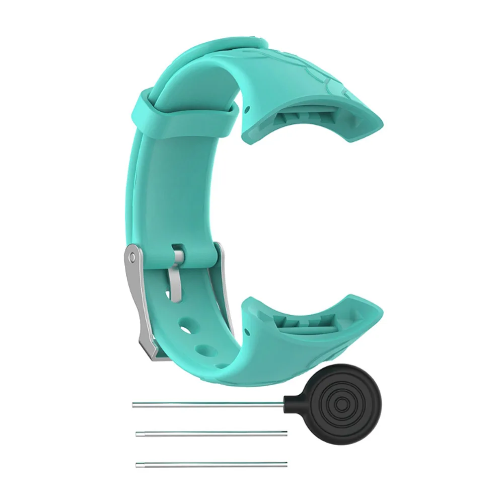 

HOT 1 Pcs Replacement Silicone Female Watch Band Strap Compatible SUUNTO M1 M2 M4 M5 M Series Drop shipping