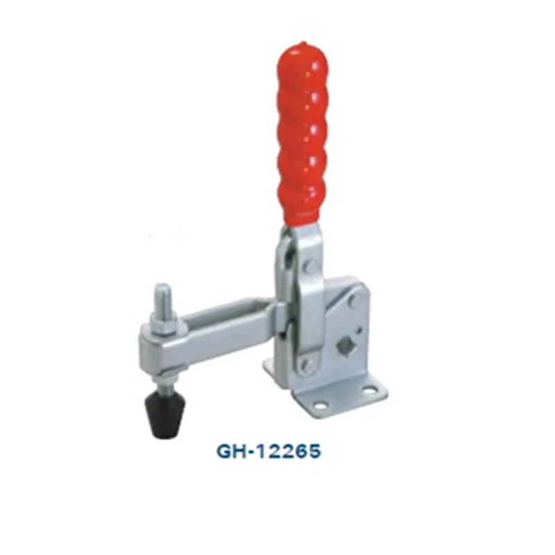 

340Kg/750lb Holding Capacity Metal Clip Vertical Type Toggle Clamp Rod Vertical Arm Welding Machine ;Support wholesale