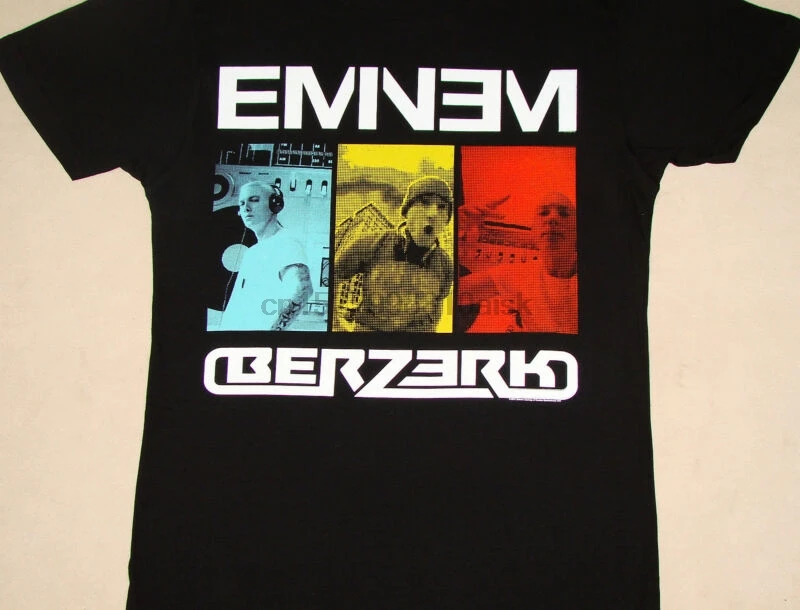 Eminem Berzerk Shirt NEW XS S M L XL 2XL 3XL | Мужская одежда