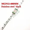 Guía lineal de 12mm, carro lineal largo para CNC X Y Z, MGN12 L = 400mm, MGN12C o MGN12H ► Foto 1/5