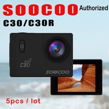 SOOCOO C30R C30 4K Wifi Action Camera Wireless Remote Control Sport Cam 1080P Full HD Waterproof Helmet Bicycle Mini Outdoor DV